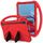 Per Samsung Galaxy Tab S10+ 12.4 Custodia antiurto per tablet EVA con supporto (rosso) Per Samsung Galaxy Tab S10+ 12.4 Custodia antiurto per tablet EVA con supporto (rosso)
