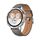 For Huawei Watch GT 5 46mm Silver Buckle Genuine Leather Watch Band(Gray)