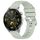 Per Huawei Watch GT 5 41mm Cinturino in silicone con fibbia argento lucido liquido (verde salice) Per Huawei Watch GT 5 41mm Cinturino in silicone con fibbia argento lucido liquido (verde salice)