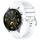 Per Huawei Watch GT 5 41mm Cinturino in silicone con fibbia argento lucido liquido (bianco) Per Huawei Watch GT 5 41mm Cinturino in silicone con fibbia argento lucido liquido (bianco)