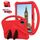 Per Infinix XPad 11 pollici 2024 Custodia antiurto per tablet EVA con supporto (rosso)