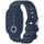 Per EmeTerm Fashion Solid Color Silver Buckle Silicone Watch Band (Blu notte) Per EmeTerm Fashion Solid Color Silver Buckle Silicone Watch Band (Blu notte)