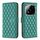 For Redmi Note 14 Pro 5G / Note 14 Pro+ 5G Diamond Lattice Wallet Flip Leather Phone Case(Green) For Redmi Note 14 Pro 5G / Note 14 Pro+ 5G Diamond Lattice Wallet Flip Leather Phone Case(Green)