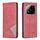 For Redmi Note 14 Pro 5G / Note 14 Pro+ 5G Rhombus Texture Magnetic Leather Phone Case(Red) For Redmi Note 14 Pro 5G / Note 14 Pro+ 5G Rhombus Texture Magnetic Leather Phone Case(Red)