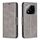 For Redmi Note 14 Pro 5G / Note 14 Pro+ 5G Lambskin Texture Pure Color Flip Leather Phone Case(Grey) For Redmi Note 14 Pro 5G / Note 14 Pro+ 5G Lambskin Texture Pure Color Flip Leather Phone Case(Grey)