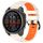 For Garmin Fenix 8 AMOLED 47mm Dual Color Quick Release Steel Buckle 22mm Silicone Watch Band(Starlight+Orange) For Garmin Fenix 8 AMOLED 47mm Dual Color Quick Release Steel Buckle 22mm Silicone Watch Band(Starlight+Orange)