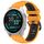 For Garmin Fenix 8 AMOLED 43mm Dual Color Quick Release Steel Buckle 20mm Silicone Watch Band(Orange+Black) For Garmin Fenix 8 AMOLED 43mm Dual Color Quick Release Steel Buckle 20mm Silicone Watch Band(Orange+Black)