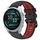 For Garmin Fenix 8 AMOLED 43mm Dual Color Quick Release Steel Buckle 20mm Silicone Watch Band(Black+Red) For Garmin Fenix 8 AMOLED 43mm Dual Color Quick Release Steel Buckle 20mm Silicone Watch Band(Black+Red)