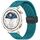 Per Huawei Watch GT5 Pro 42mm Cinturino in silicone con fibbia magnetica pieghevole (verde navy) Per Huawei Watch GT5 Pro 42mm Cinturino in silicone con fibbia magnetica pieghevole (verde navy)