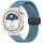Per Huawei Watch GT5 Pro 42mm Cinturino in silicone con fibbia magnetica pieghevole (blu) Per Huawei Watch GT5 Pro 42mm Cinturino in silicone con fibbia magnetica pieghevole (blu)
