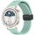 Per Huawei Watch GT5 Pro 42mm Cinturino in silicone con fibbia magnetica pieghevole (verde acqua) Per Huawei Watch GT5 Pro 42mm Cinturino in silicone con fibbia magnetica pieghevole (verde acqua)