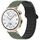 Per Huawei Watch GT 5 41mm Cinturino in silicone con fibbia magnetica bicolore (verde scuro nero) Per Huawei Watch GT 5 41mm Cinturino in silicone con fibbia magnetica bicolore (verde scuro nero)