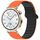 Per Huawei Watch GT 5 41mm Cinturino in silicone con fibbia magnetica bicolore (arancione nero) Per Huawei Watch GT 5 41mm Cinturino in silicone con fibbia magnetica bicolore (arancione nero)