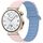 Per Huawei Watch GT 5 41mm Cinturino in silicone con fibbia magnetica bicolore (blu nebbia fangosa) Per Huawei Watch GT 5 41mm Cinturino in silicone con fibbia magnetica bicolore (blu nebbia fangosa)