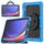 For Samsung Galaxy Tab S10 Ultra D Type Silicone Hybrid PC Tablet Case with Handle Holder(Light Blue) For Samsung Galaxy Tab S10 Ultra D Type Silicone Hybrid PC Tablet Case with Handle Holder(Light Blue)