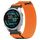 For Garmin Fenix 8 AMOLED 43mm Nylon Hook and Loop Fastener 20mm Quick Release Watch Band(Orange) For Garmin Fenix 8 AMOLED 43mm Nylon Hook and Loop Fastener 20mm Quick Release Watch Band(Orange)