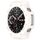 For Amazfit T-Rex3 Armor Hollow TPU Half Coverage Watch Case(Ivory White)