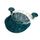 Macchina per triturare il pollo con coperchio trasparente Strumento per triturare la carne antiscivolo (blu navy)