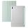 Per Samsung Galaxy Tab S10 Ultra Custodia per tablet in pelle acrilica trasparente a 3 pieghe (verde) Per Samsung Galaxy Tab S10 Ultra Custodia per tablet in pelle acrilica trasparente a 3 pieghe (verde)