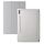 Per Samsung Galaxy Tab S10 Ultra Custodia per tablet in pelle acrilica trasparente a 3 pieghe (grigio) Per Samsung Galaxy Tab S10 Ultra Custodia per tablet in pelle acrilica trasparente a 3 pieghe (grigio)
