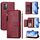 For Nokia G21 / G11 Multi-Card Slots Zipper Wallet Leather Phone Case(Dark Red) For Nokia G21 / G11 Multi-Card Slots Zipper Wallet Leather Phone Case(Dark Red)