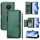 Per Nokia X20 / X10 Multi-Card Slots Zipper Wallet Custodia in pelle per telefono (verde) Per Nokia X20 / X10 Multi-Card Slots Zipper Wallet Custodia in pelle per telefono (verde)