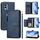 For Nokia X30 Multi-Card Slots Zipper Wallet Leather Phone Case(Blue)