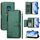 For Nokia XR20 Multi-Card Slots Zipper Wallet Leather Phone Case(Green)