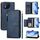 Per Asus ROG Phone 8 / 8 Pro Multi-Card Slots Zipper Wallet Custodia in pelle per telefono (blu) Per Asus ROG Phone 8 / 8 Pro Multi-Card Slots Zipper Wallet Custodia in pelle per telefono (blu)
