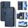 Per Sony Xperia 1 V Multi-Card Slots Zipper Wallet Custodia in pelle per telefono (blu) Per Sony Xperia 1 V Multi-Card Slots Zipper Wallet Custodia in pelle per telefono (blu)