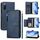 Per Sony Xperia 10 IV Multi-Card Slots Zipper Wallet Custodia in pelle per telefono (blu) Per Sony Xperia 10 IV Multi-Card Slots Zipper Wallet Custodia in pelle per telefono (blu)