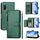 Per Sony Xperia 10 IV Multi-Card Slots Zipper Wallet Custodia in pelle per telefono (verde) Per Sony Xperia 10 IV Multi-Card Slots Zipper Wallet Custodia in pelle per telefono (verde)