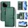 Per vivo iQOO Z9 / Z9 Turbo Multi-Card Slots Zipper Wallet Custodia in pelle per telefono (verde) Per vivo iQOO Z9 / Z9 Turbo Multi-Card Slots Zipper Wallet Custodia in pelle per telefono (verde)