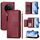 Per vivo X100s 5G Multi-Card Slots Zipper Wallet Custodia in pelle per telefono (rosso scuro) Per vivo X100s 5G Multi-Card Slots Zipper Wallet Custodia in pelle per telefono (rosso scuro)