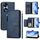 Per Honor 70 Pro Multi-Card Slots Zipper Wallet Custodia in pelle per telefono (blu) Per Honor 70 Pro Multi-Card Slots Zipper Wallet Custodia in pelle per telefono (blu)