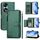 Per Honor 70 Pro Multi-Card Slots Zipper Wallet Custodia in pelle per telefono (verde) Per Honor 70 Pro Multi-Card Slots Zipper Wallet Custodia in pelle per telefono (verde)