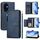Per Honor 200 Pro Multi-Card Slots Zipper Wallet Custodia in pelle per telefono (blu) Per Honor 200 Pro Multi-Card Slots Zipper Wallet Custodia in pelle per telefono (blu)