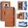 Per Honor Magic6 Pro 5G Global Multi-Card Slots Zipper Wallet Custodia in pelle per telefono (marrone) Per Honor Magic6 Pro 5G Global Multi-Card Slots Zipper Wallet Custodia in pelle per telefono (marrone)