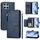 Per Honor X8 5G / X6 4G / X6s 4G Global Multi-Card Slots Portafoglio con cerniera Custodia in pelle per telefono (blu) Per Honor X8 5G / X6 4G / X6s 4G Global Multi-Card Slots Portafoglio con cerniera Custodia in pelle per telefono (blu)