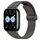 Per Redmi Watch 5 Active Cinturino in silicone con fibbia magnetica pieghevole (grigio siderale)