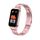 Per cinturino in metallo a tre perline Redmi Band 2 (rosa rosa)