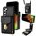 Per Samsung Galaxy S23 5G Custodia a portafoglio per scheda hardware con cerniera (nero) Per Samsung Galaxy S23 5G Custodia a portafoglio per scheda hardware con cerniera (nero)