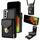 Per Samsung Galaxy S22 5G Custodia a portafoglio per scheda hardware con cerniera (nero) Per Samsung Galaxy S22 5G Custodia a portafoglio per scheda hardware con cerniera (nero)