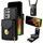 Per Samsung Galaxy S21 Ultra 5G Custodia a portafoglio per scheda hardware con cerniera (nero) Per Samsung Galaxy S21 Ultra 5G Custodia a portafoglio per scheda hardware con cerniera (nero)