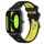 Per Xiaomi Haylou RT2 LS10 22mm Cinturino sportivo in silicone con fibbia in acciaio bicolore (nero + verde lime) Per Xiaomi Haylou RT2 LS10 22mm Cinturino sportivo in silicone con fibbia in acciaio bicolore (nero + verde lime)