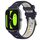 Per Xiaomi Haylou RT2 LS10 22mm Cinturino sportivo in silicone con fibbia in acciaio bicolore (blu notte + luce stellare) Per Xiaomi Haylou RT2 LS10 22mm Cinturino sportivo in silicone con fibbia in acciaio bicolore (blu notte + luce stellare)
