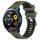 Per Xiaomi Haylou RS4 LS12 22mm Cinturino sportivo in silicone con fibbia in acciaio bicolore (verde militare + nero) Per Xiaomi Haylou RS4 LS12 22mm Cinturino sportivo in silicone con fibbia in acciaio bicolore (verde militare + nero)
