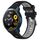 Per Xiaomi Haylou RS4 LS12 22mm Cinturino sportivo in silicone con fibbia in acciaio bicolore (nero + grigio) Per Xiaomi Haylou RS4 LS12 22mm Cinturino sportivo in silicone con fibbia in acciaio bicolore (nero + grigio)