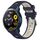 Per Xiaomi Haylou RS4 LS12 22mm Cinturino sportivo in silicone con fibbia in acciaio bicolore (blu notte + luce stellare) Per Xiaomi Haylou RS4 LS12 22mm Cinturino sportivo in silicone con fibbia in acciaio bicolore (blu notte + luce stellare)