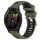 Per Garmin Forerunner 265 22mm Cinturino sportivo in silicone con fibbia in acciaio bicolore (verde militare + nero) Per Garmin Forerunner 265 22mm Cinturino sportivo in silicone con fibbia in acciaio bicolore (verde militare + nero)